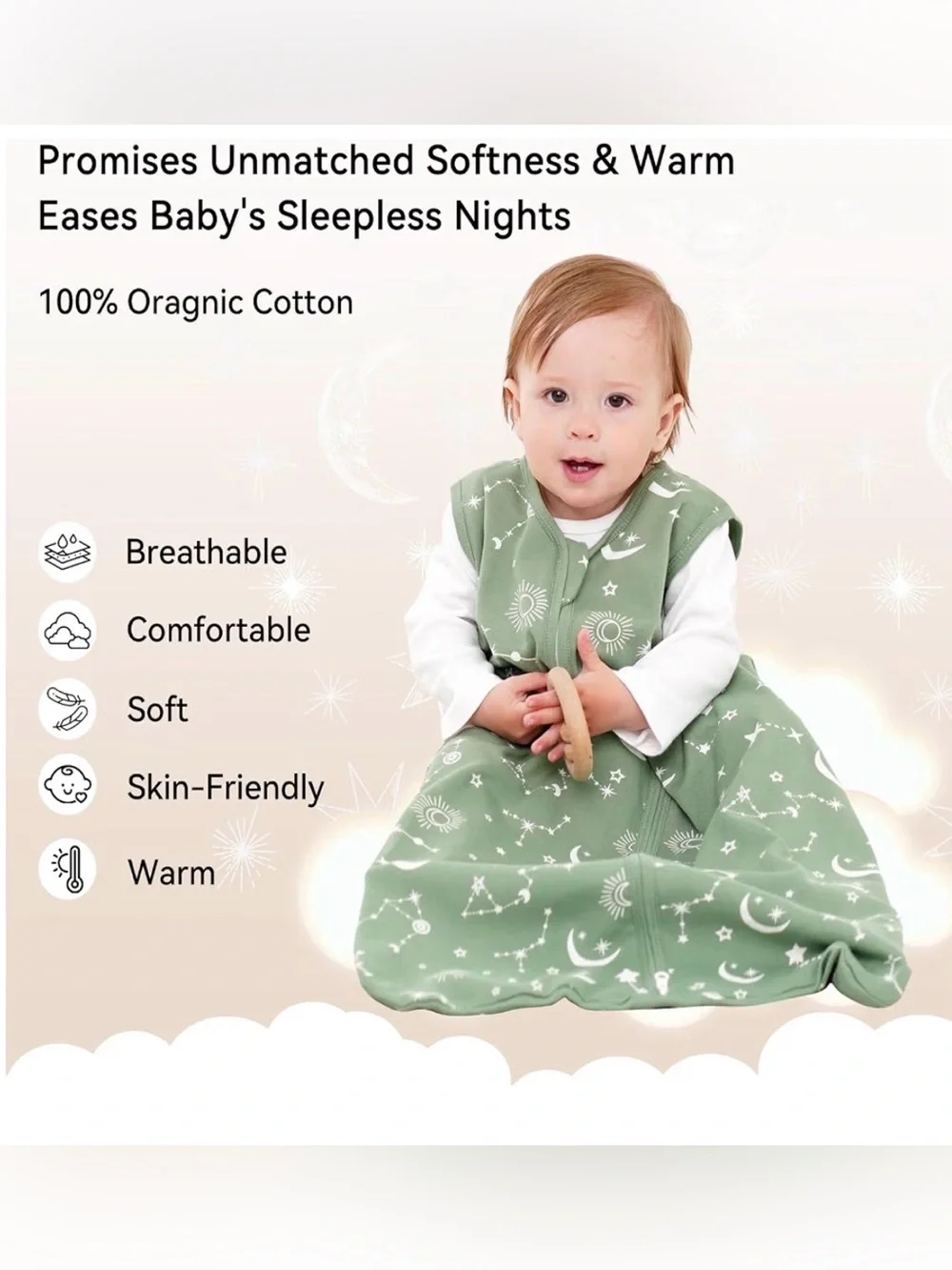 Set of 3 sleep sacks .5tog
